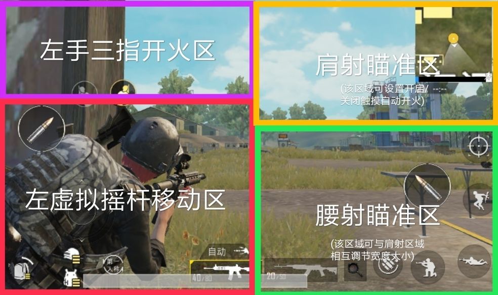 和平精英多指操作_游戏中的多点触控_和平精英指关节操作