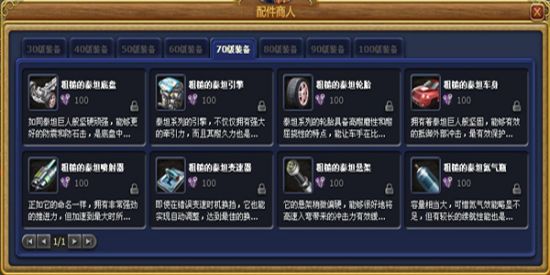 零部件十分复杂