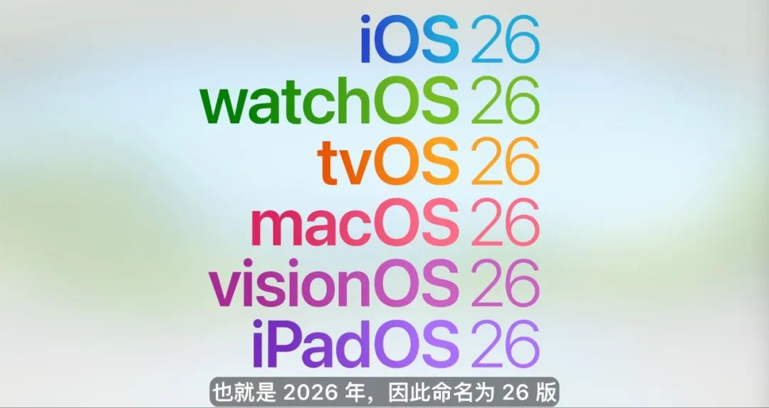iOS26发布 全新液态玻璃主题 界面UI大变 还有骚扰电话拦截/识屏功能