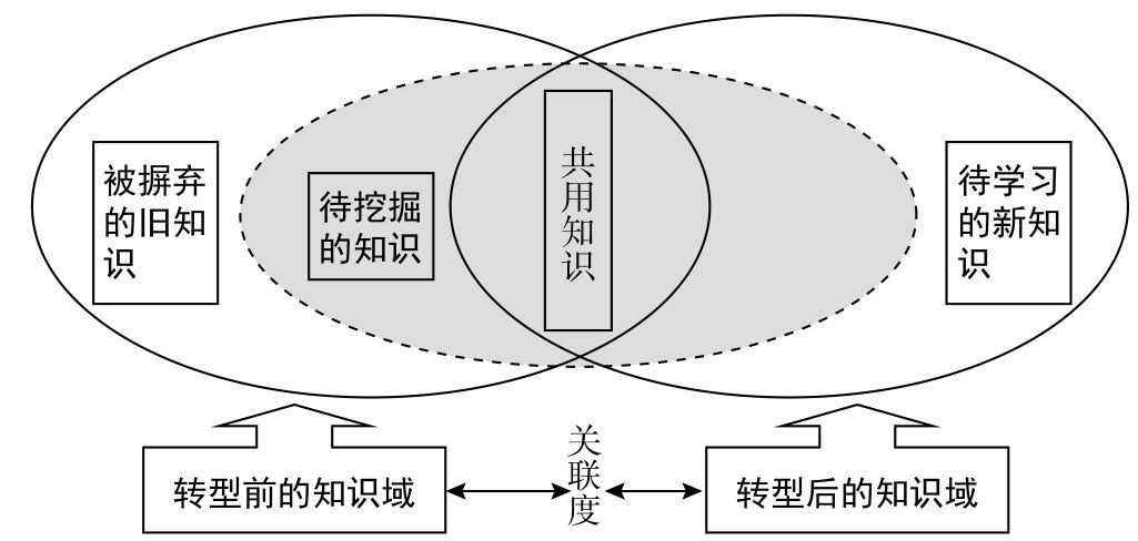 2.2 企业转型的知识特性及状态