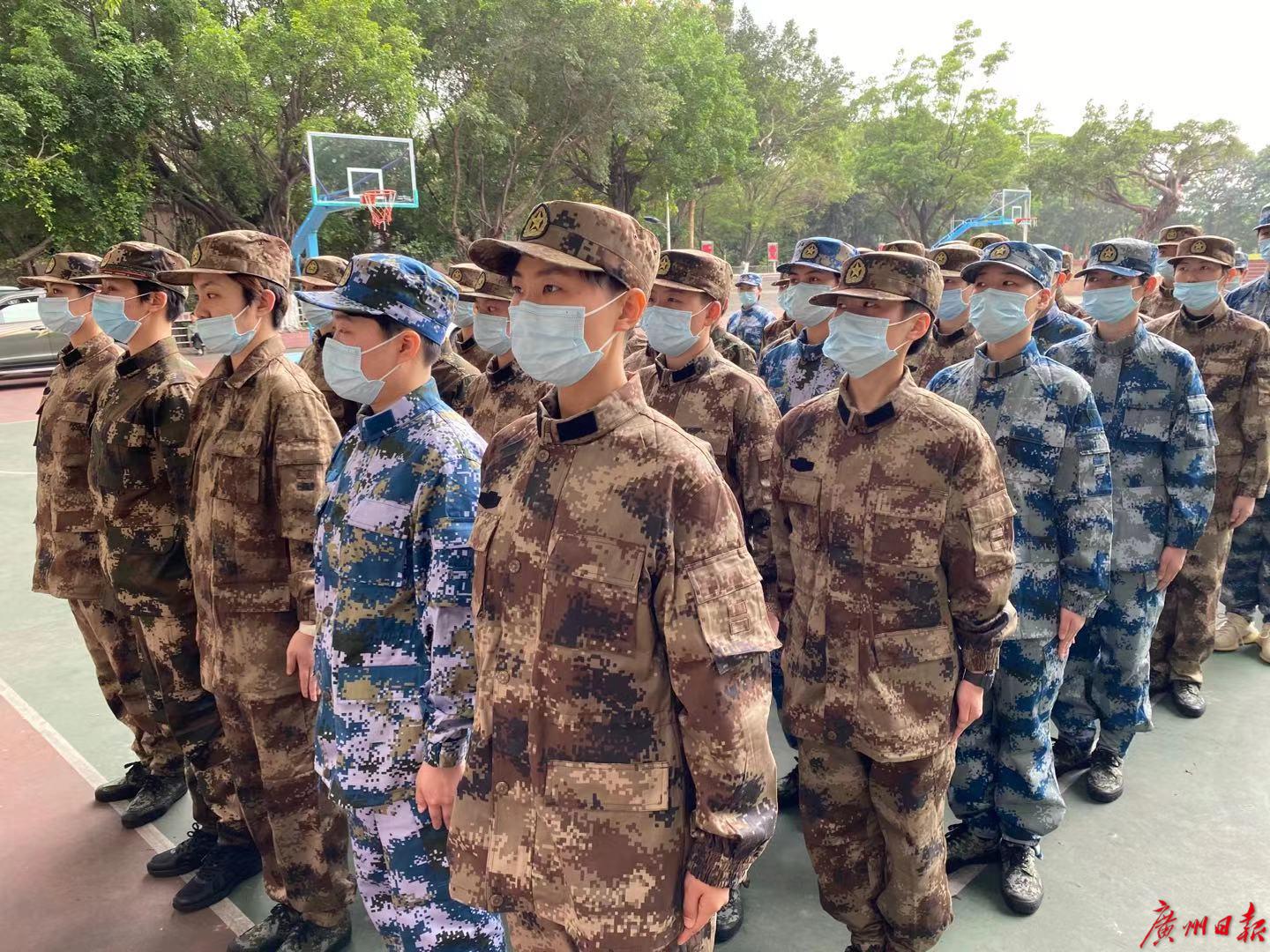 广州市女兵应征入伍_广州女兵役前训练_广东部队都有哪些