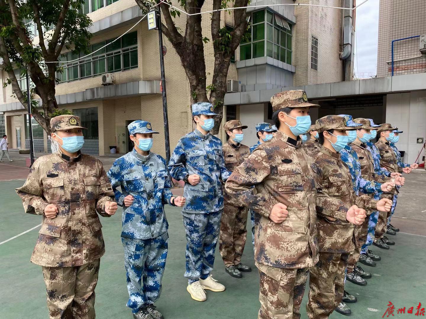 广东部队都有哪些_广州市女兵应征入伍_广州女兵役前训练