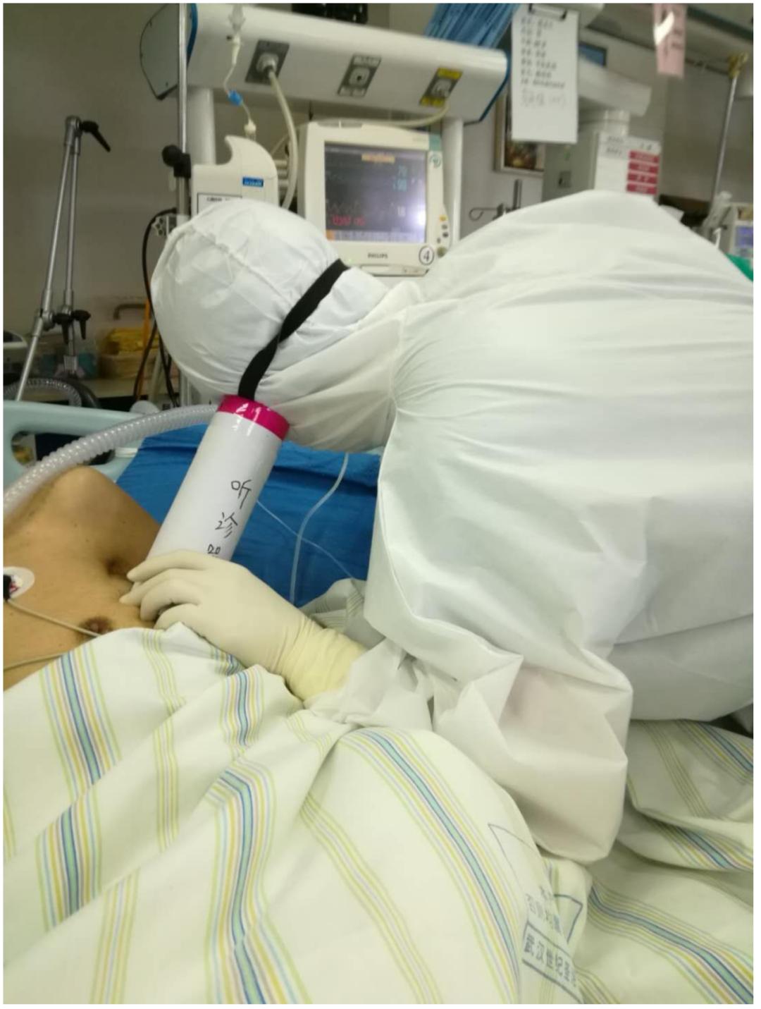 薯片筒听诊器_听诊器原理生活应用_自制听诊器