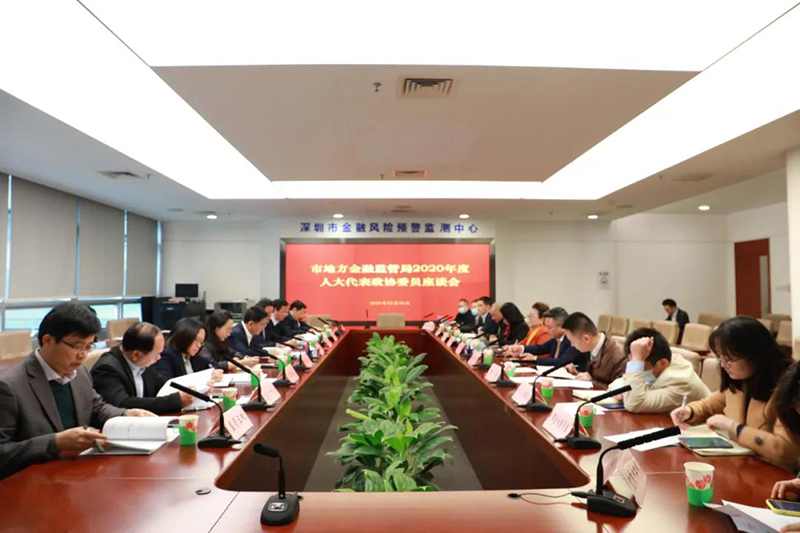 市地方金融监管局召开2020年度人大代表政协委员联系工作座谈会