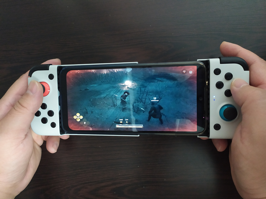 魂斗罗 手柄玩_GameSir X2手柄 Switch按键布局 电竞手柄手机配件